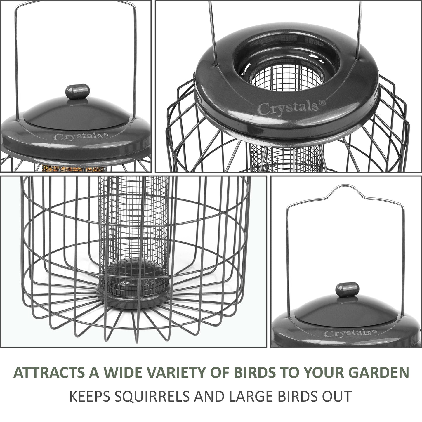 Squirrel Proof Hanging Bird Feeder