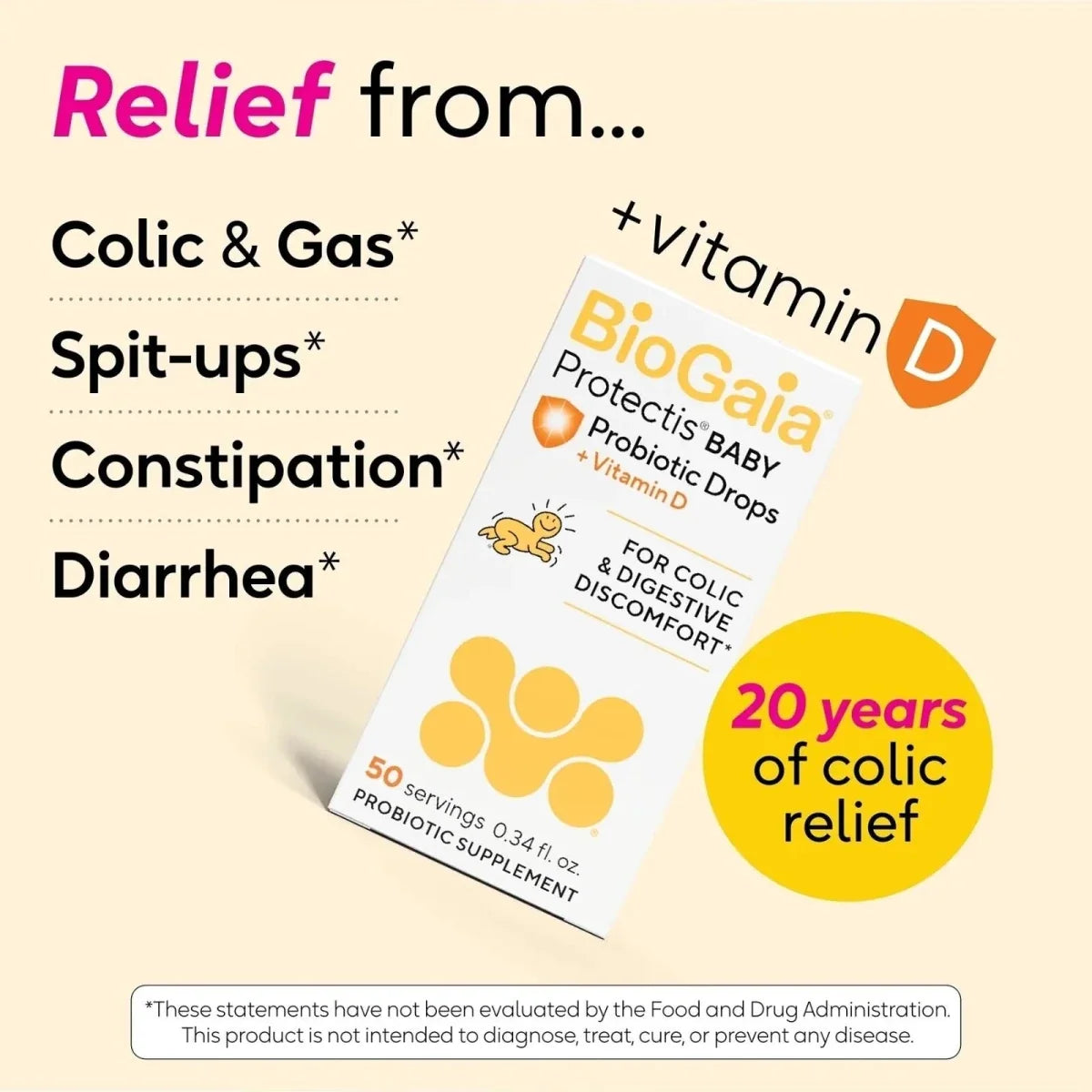 BioGaia Protectis Baby Drops with Vitamin D 10ml