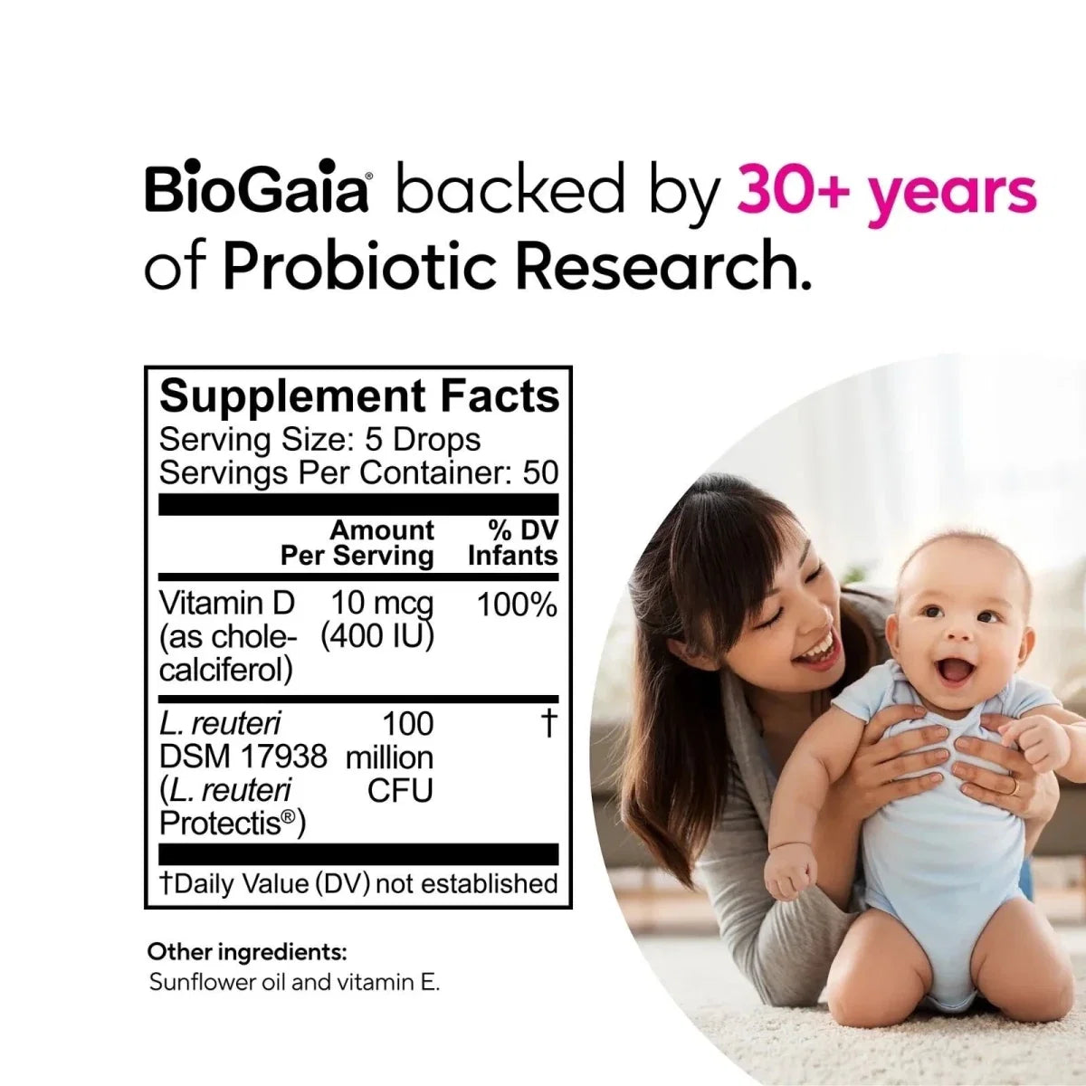 BioGaia Protectis Baby Drops with Vitamin D 10ml