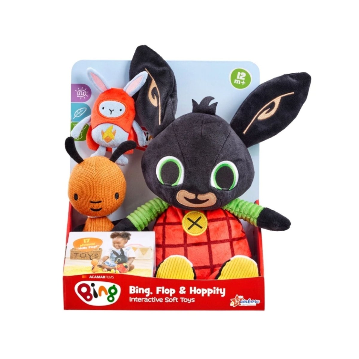 Bing Flop & Hoppity Interactive Soft Toys