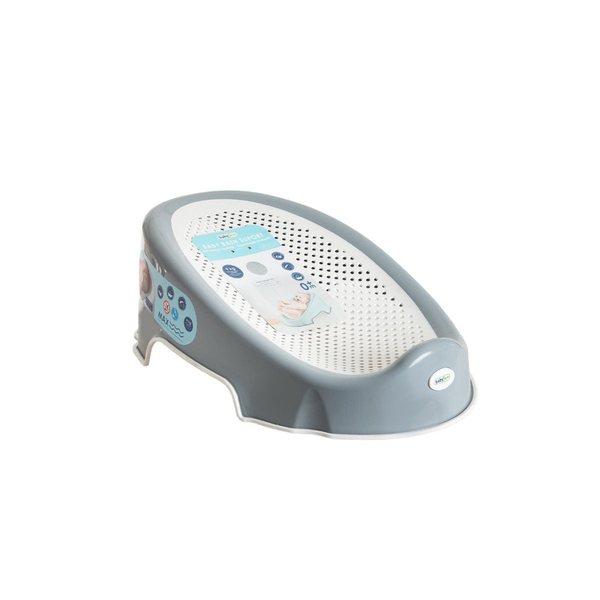 Babyjem Soft Bath Support - Grey