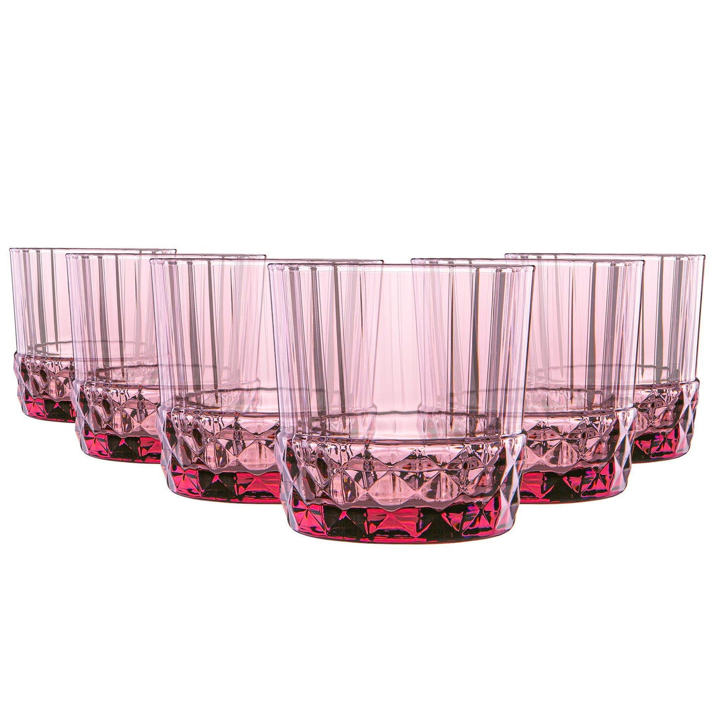 370ml America '20s Tumbler Glasses - Pack of Six
