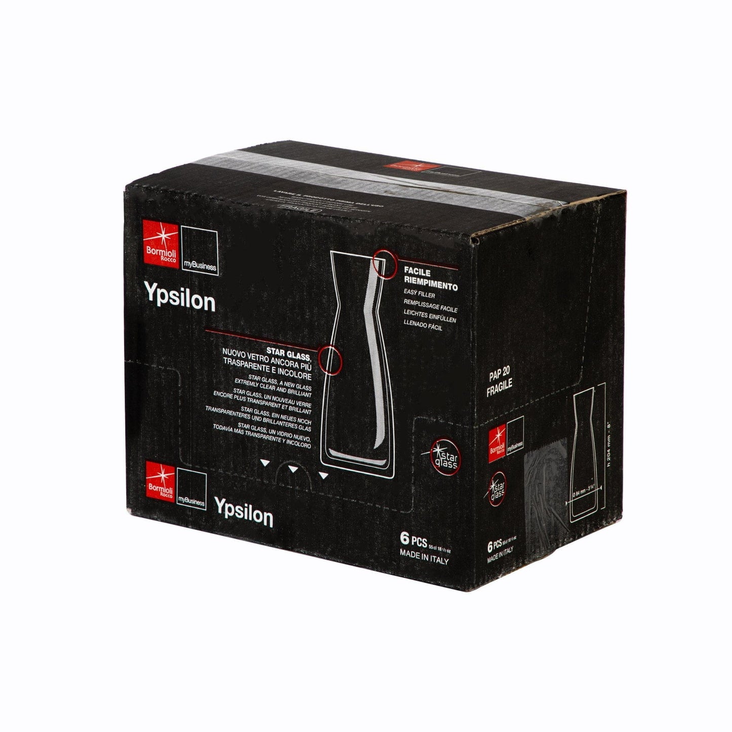 550ml Ypsilon Glass Carafe