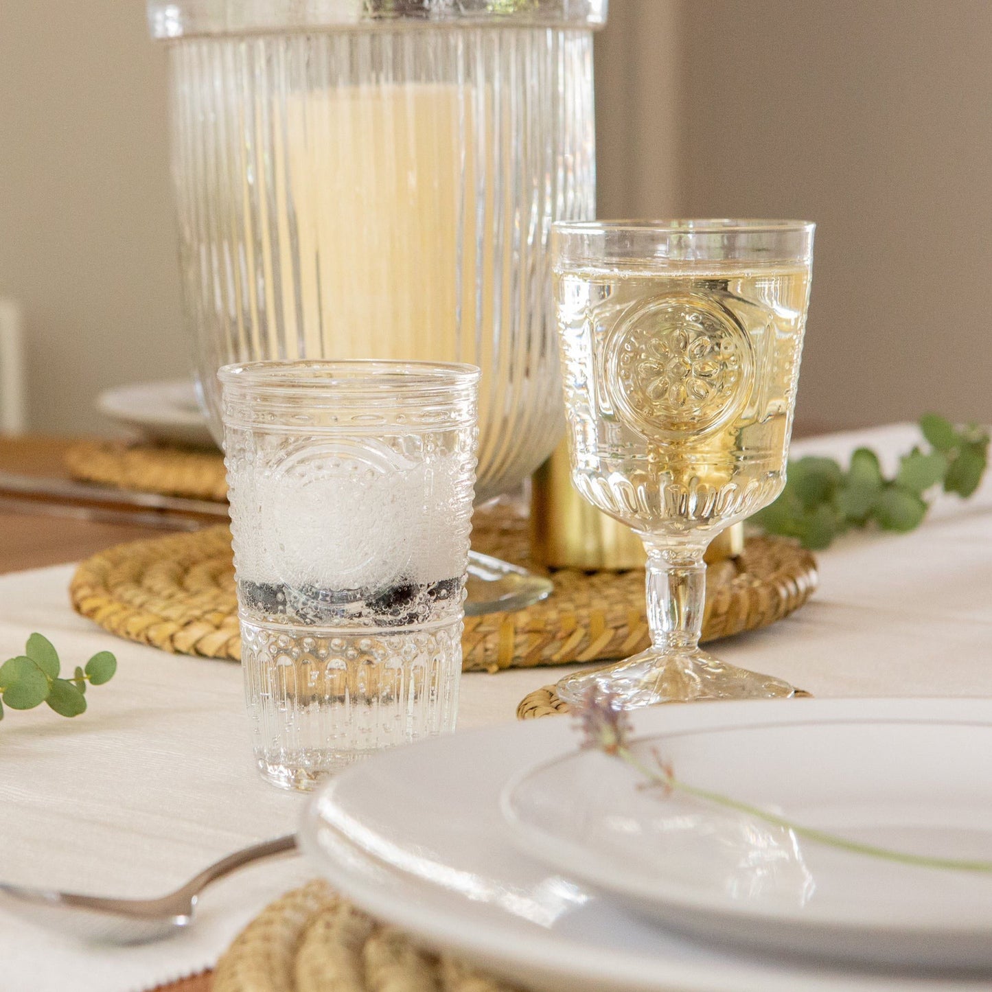 300ml Romantic Highball Glasses - Pack of Six
