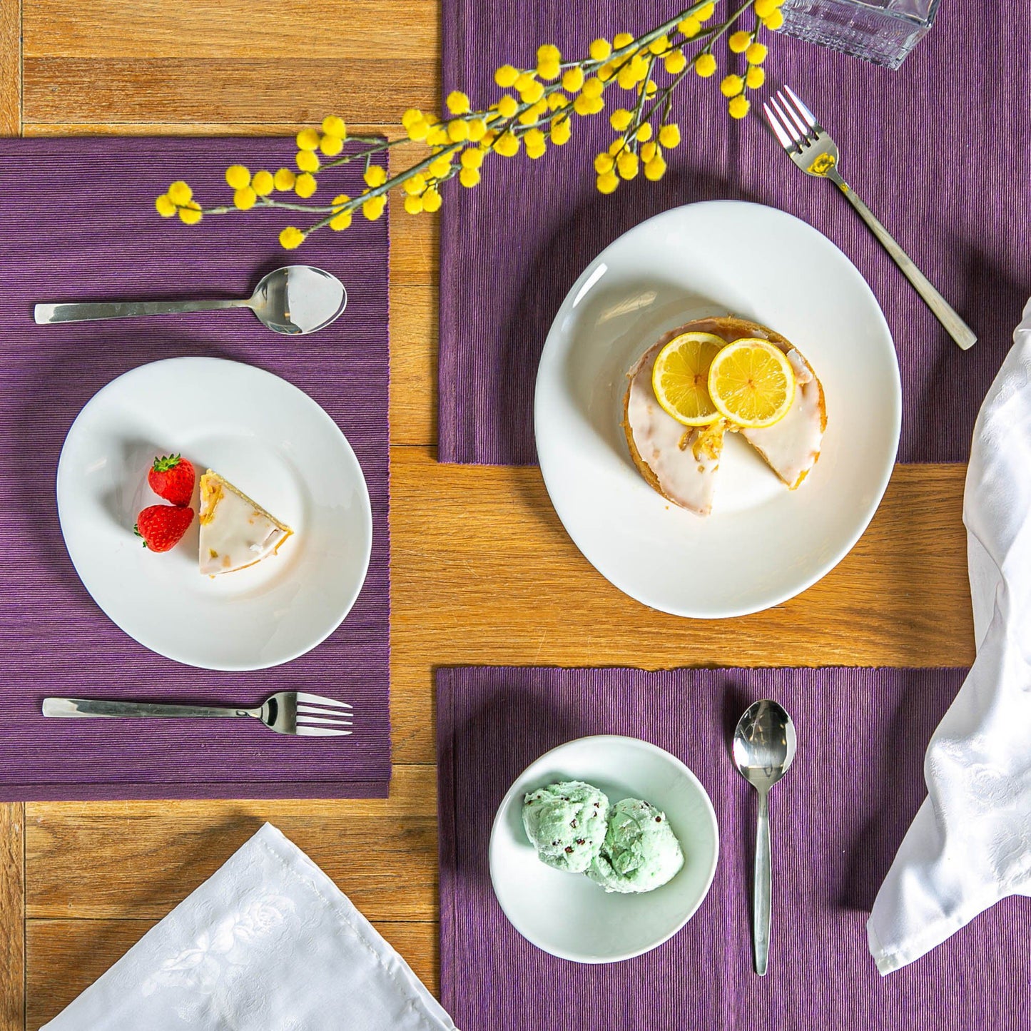 18pc Prometeo Glass Dinner Set