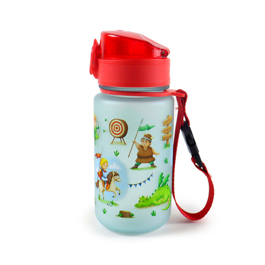 Knights & Dragons Pop Top 350ml Shatterproof Bottle
