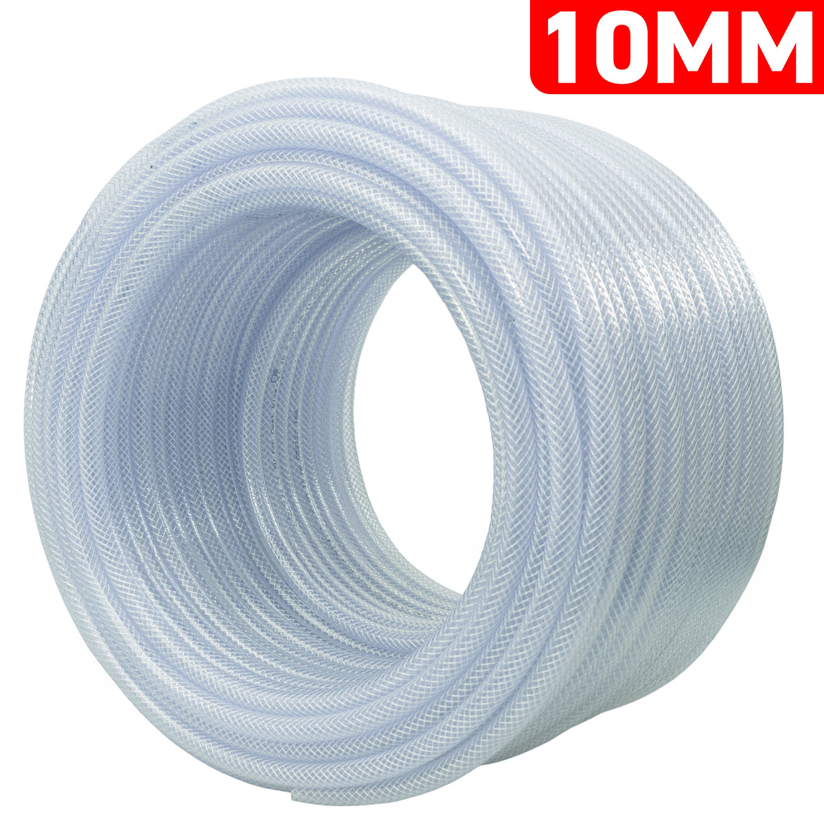 Clear Braided PVC Pipe 10mm*1.6mm