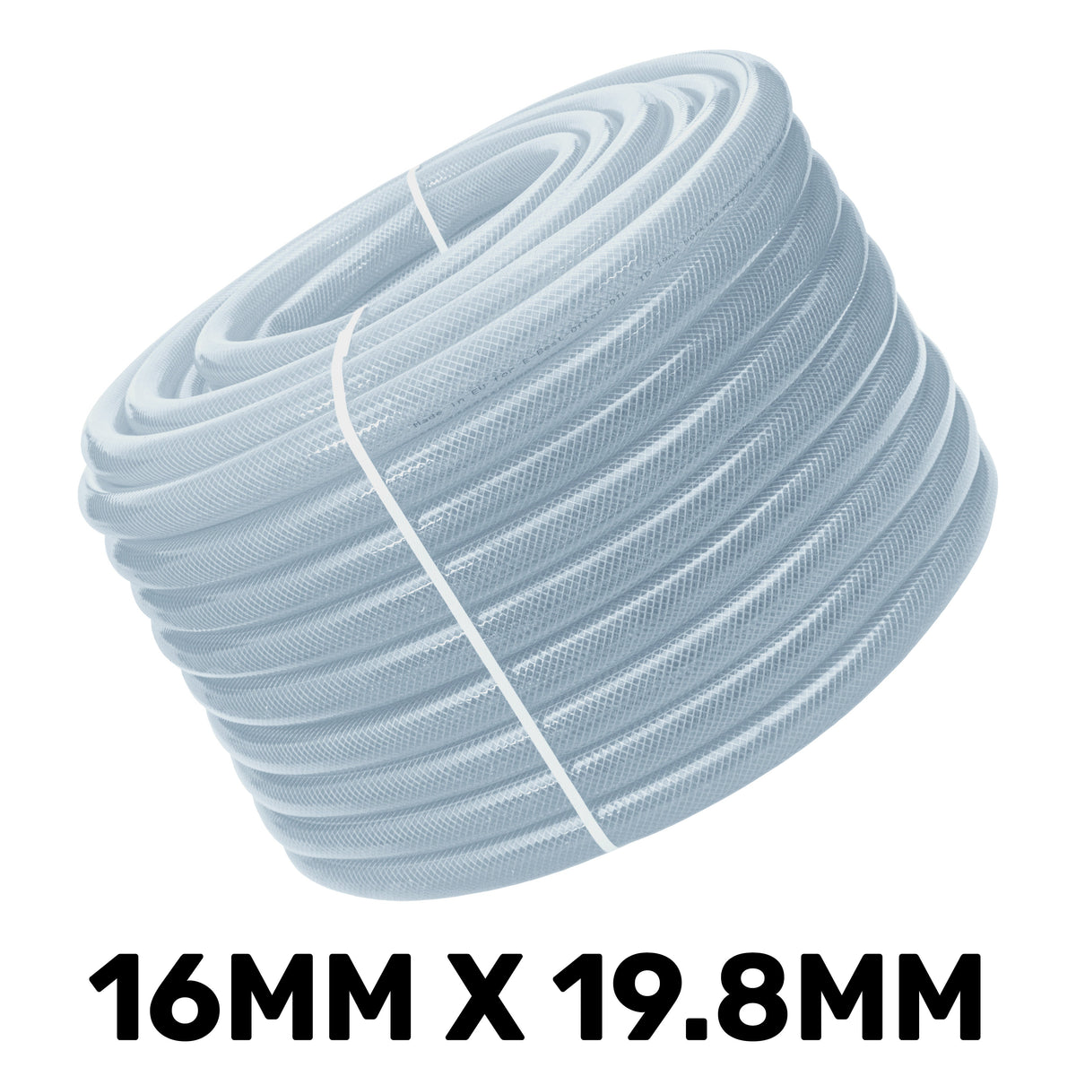 Clear Braided PVC Pipe 16mm*1.9mm