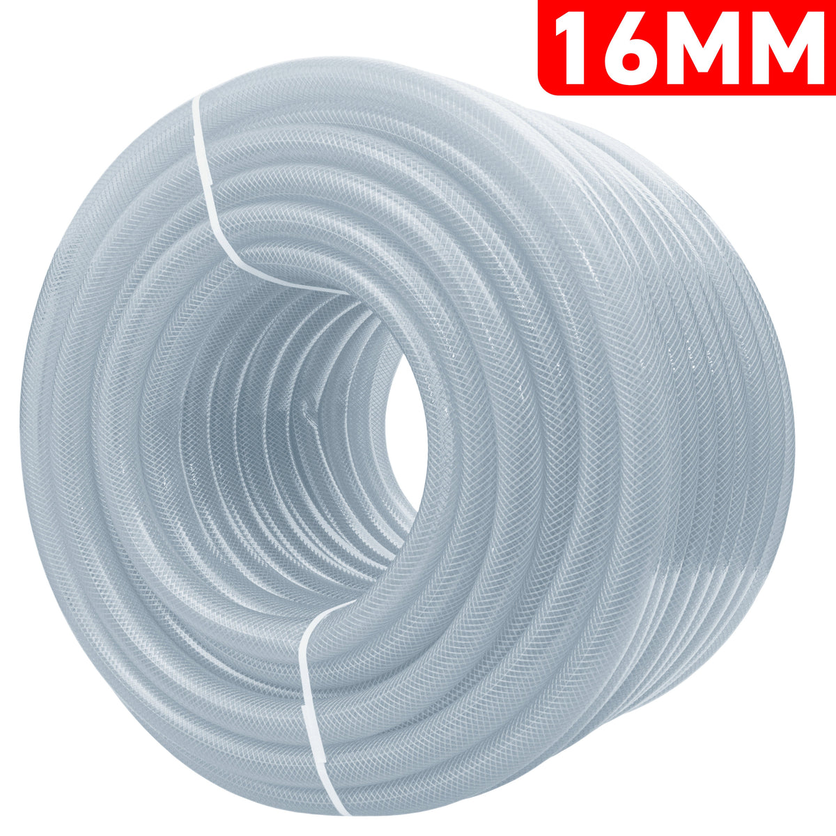 Clear Braided PVC Pipe 16mm*1.9mm