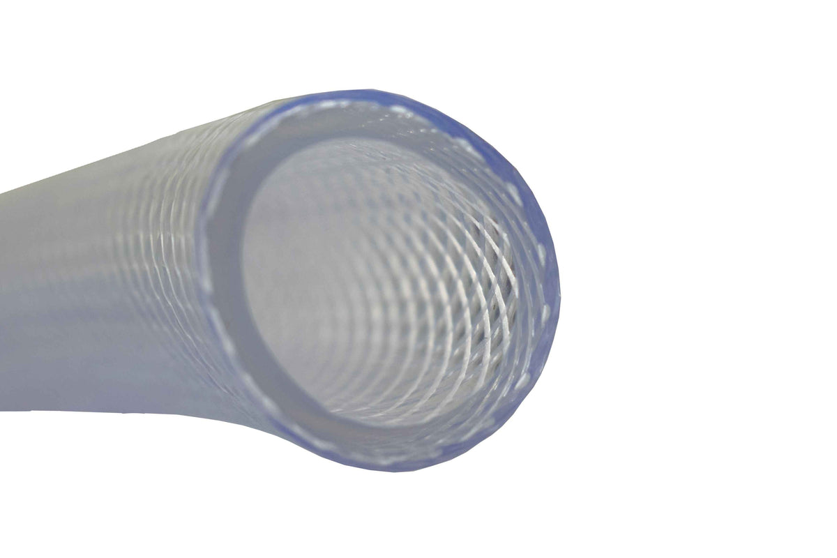 Clear Braided PVC Pipe 8mm*1.6mm