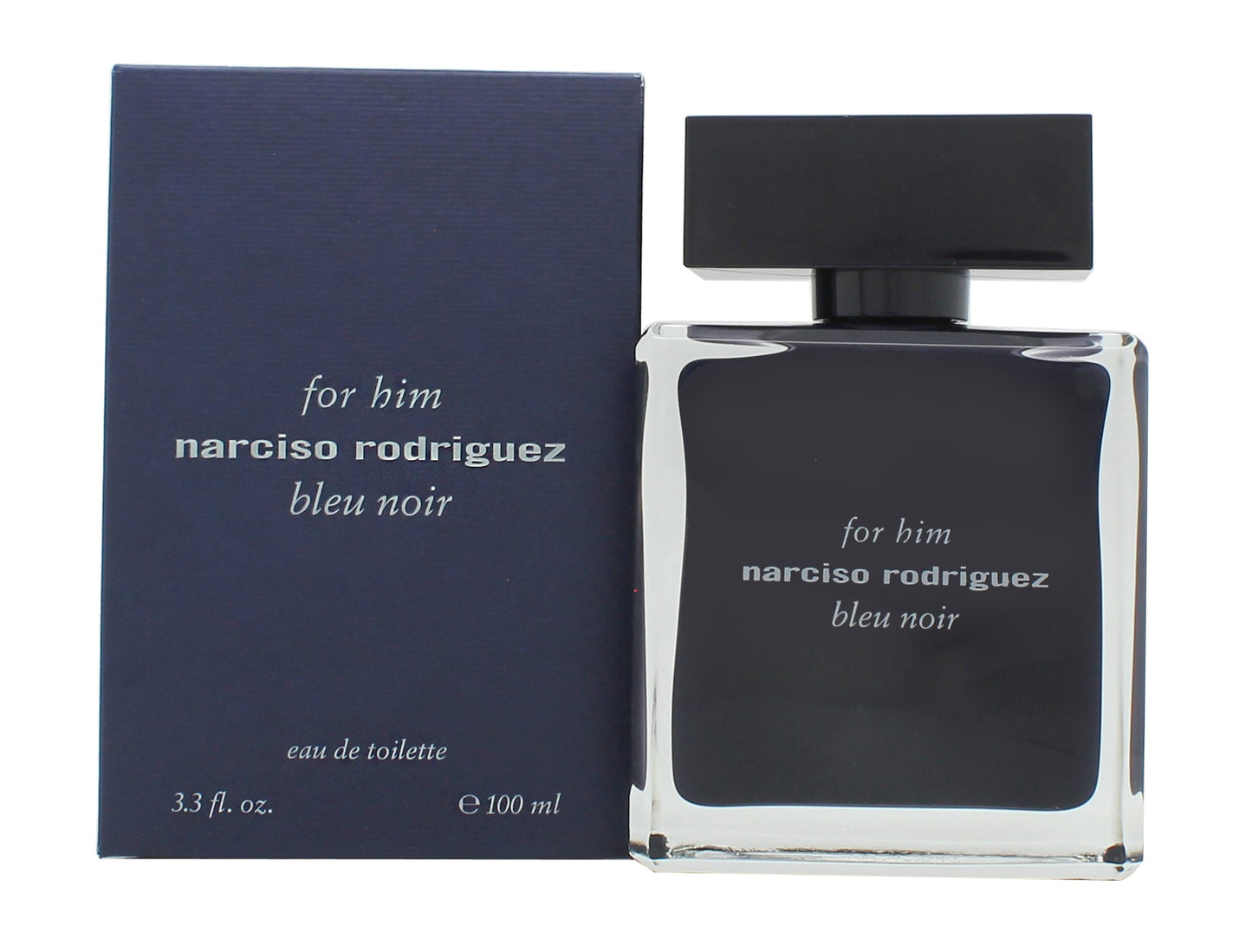Narciso Rodriguez Bleu Noir Eau de Toilette 100ml Spray Men's Fragrance