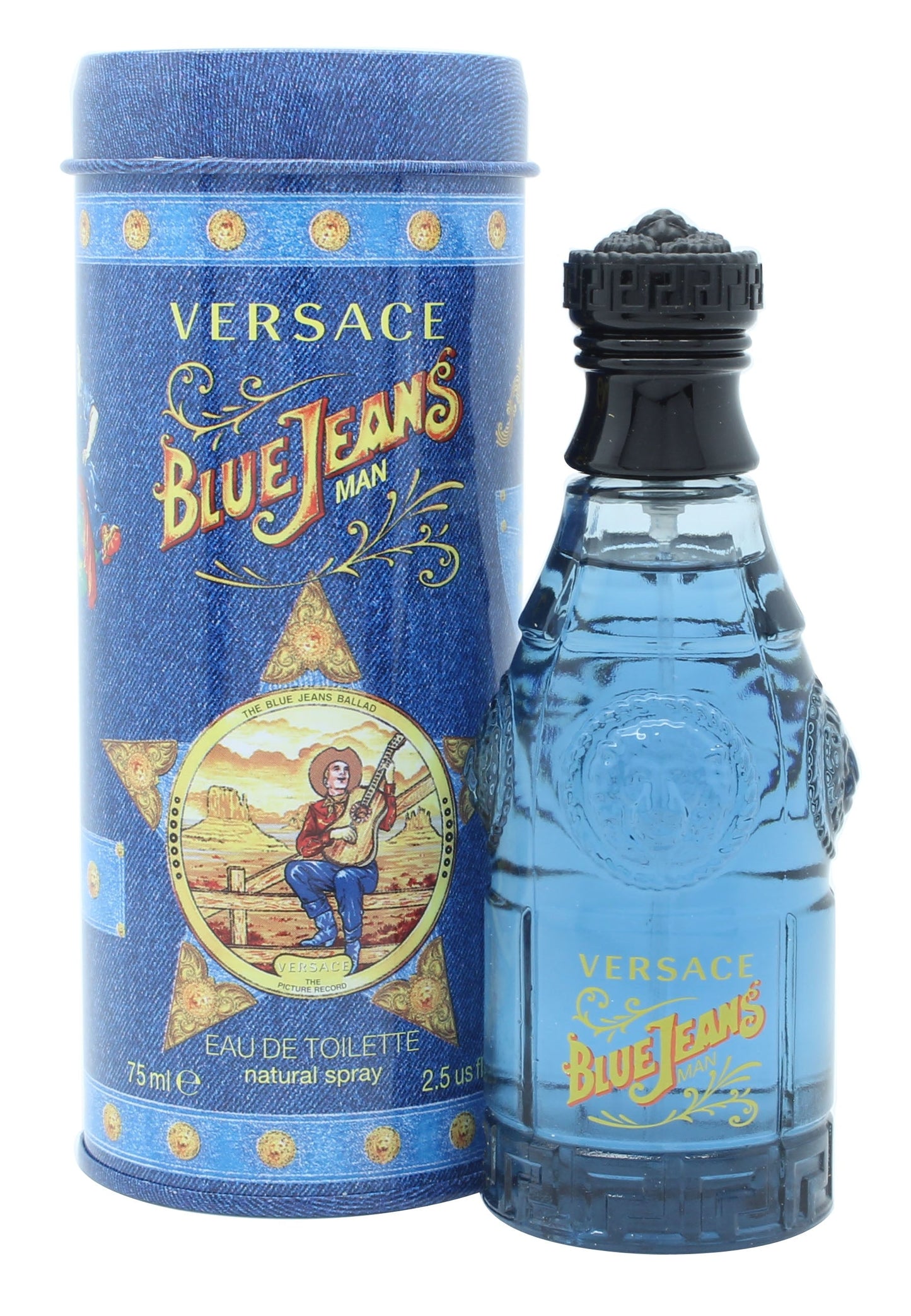 Versace Blue Jeans Eau de Toilette 75ml Spray Men's Fragrance