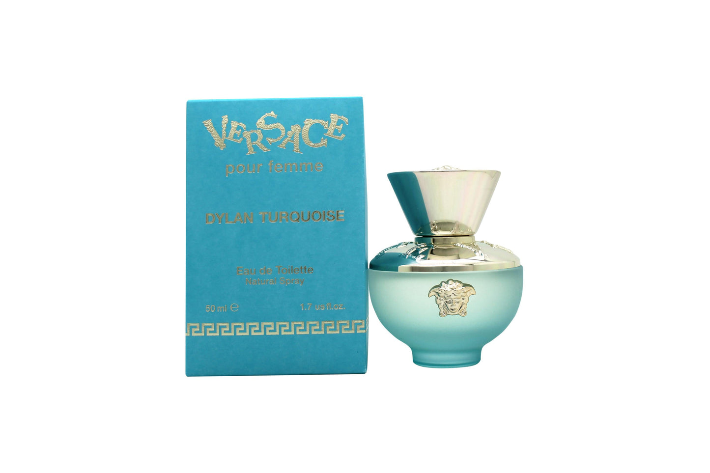 Versace Pour Femme Dylan Turquoise Eau de Toilette 50ml Spray Women's Fragrance