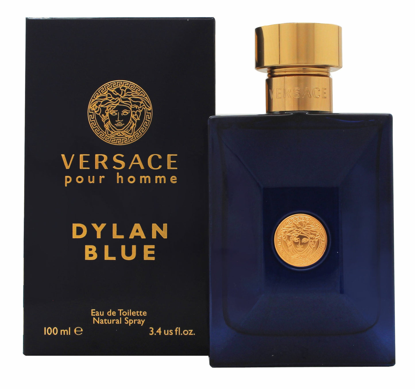 Versace Pour Homme Dylan Blue Eau de Toilette 100ml Spray Men's Fragrance