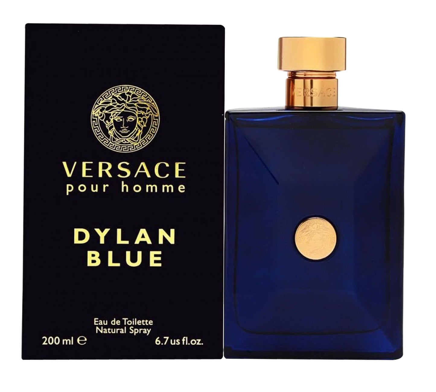 Versace Pour Homme Dylan Blue Eau de Toilette 200ml Spray Men's Fragrance