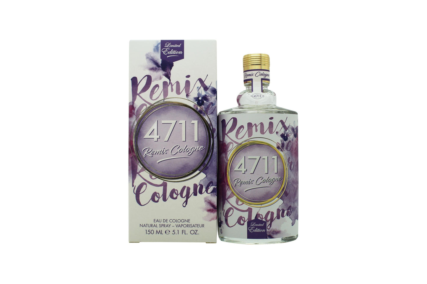 Mäurer & Wirtz 4711 Remix Cologne Lavender Edition Eau de Cologne 150ml Spray Unisex Fragrance