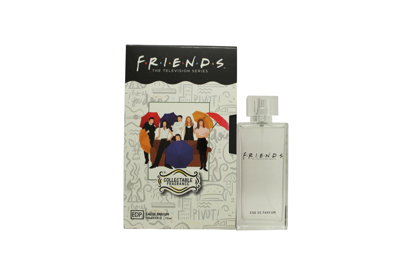 Warner Bros. Friends Eau de Parfum 75ml Spray Unisex Fragrance