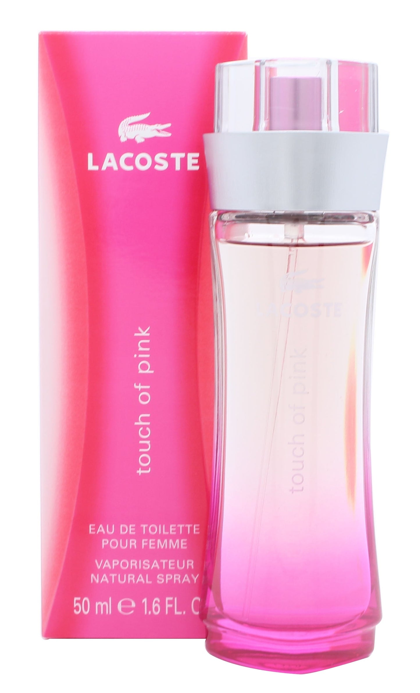 Lacoste Touch of Pink Eau de Toilette 50ml Spray Women's Fragrance