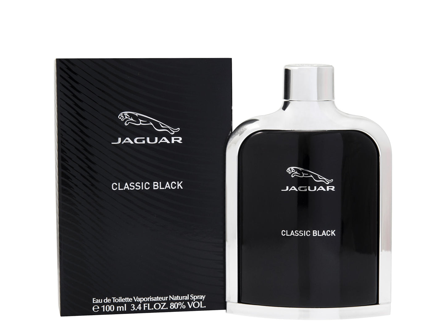 Jaguar Classic Black Eau de Toilette 100ml Spray Men's Fragrance