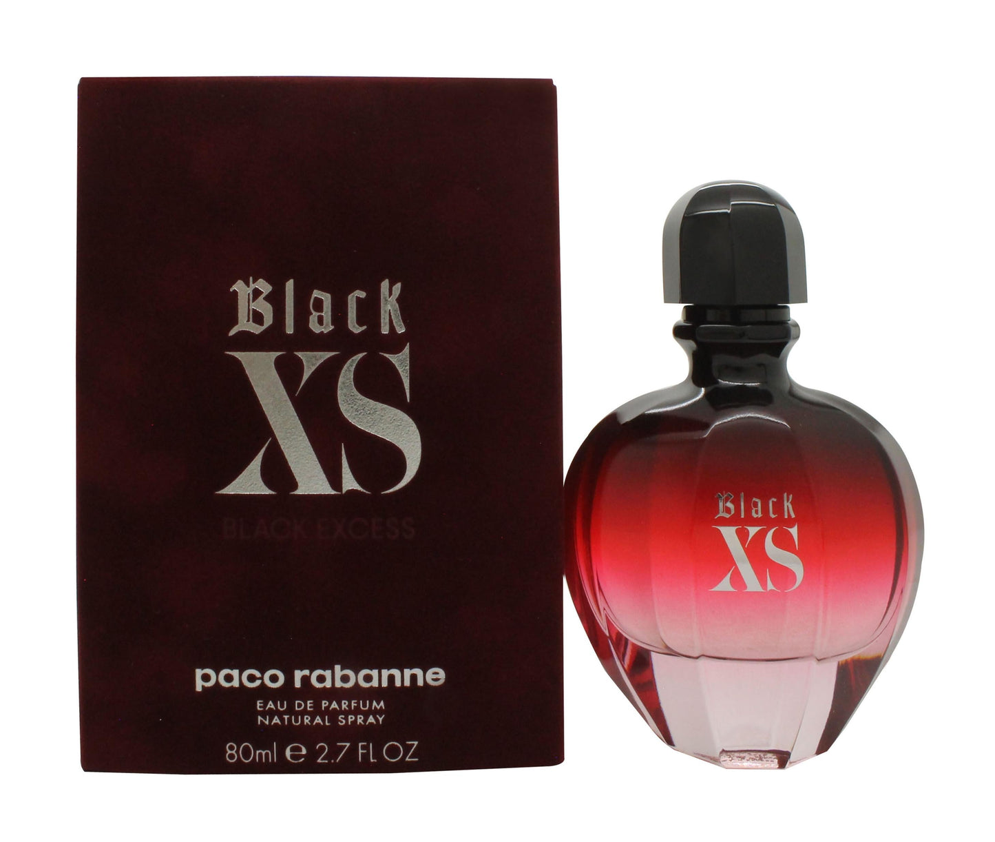 Paco Rabanne Black XS Eau de Parfum 80ml Spray Women's Fragrance