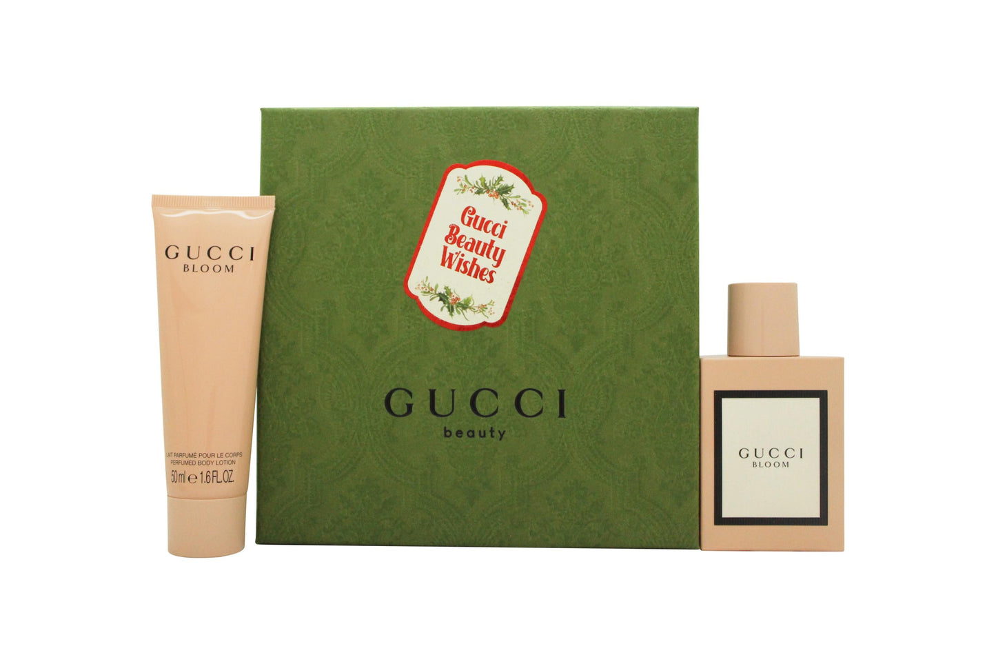 Gucci Bloom Gift Set 50ml EDP + 50ml Body Lotion Women's Fragrance