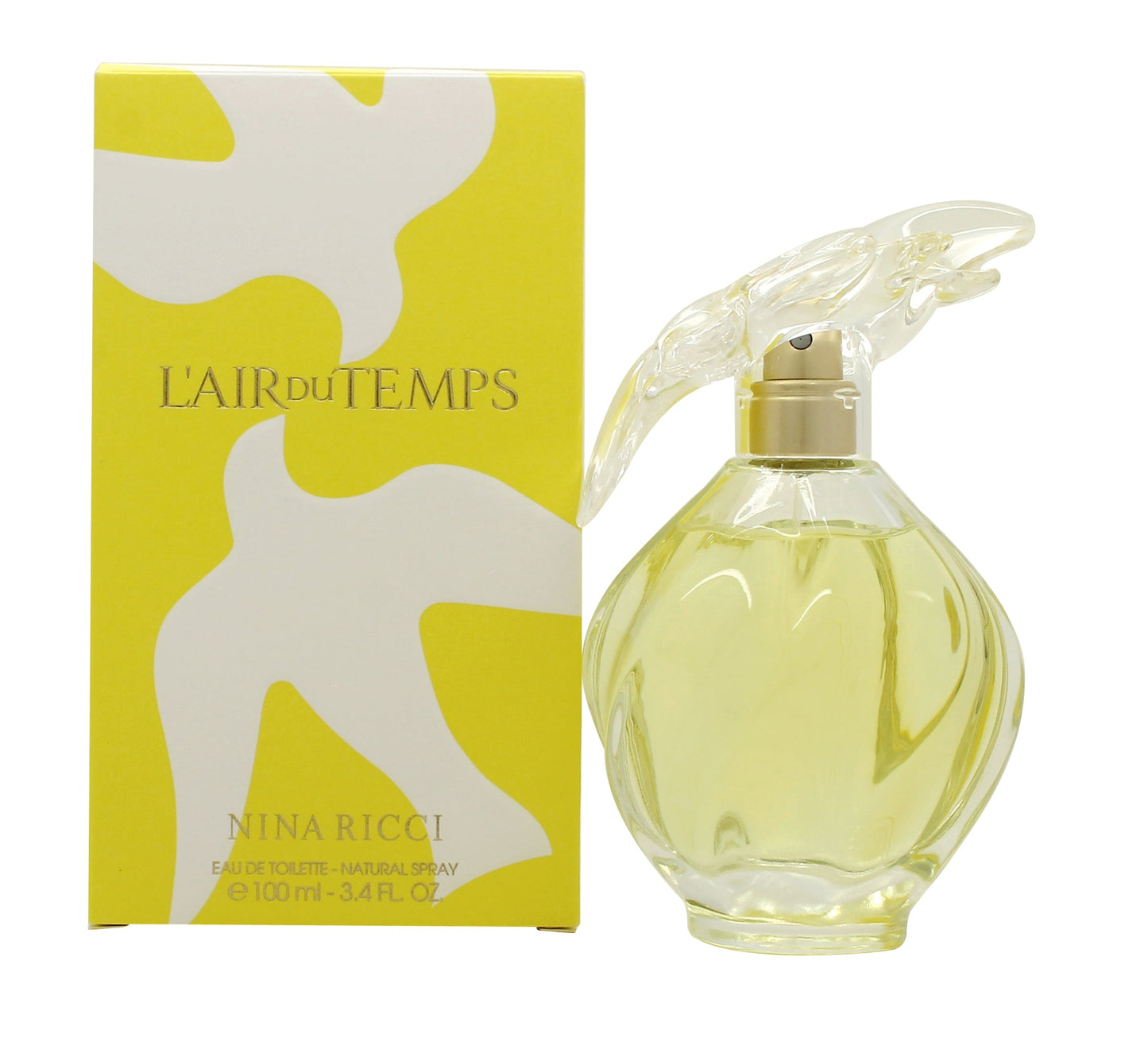 Nina Ricci L'air Du Temps Eau de Toilette 100ml Spray Women's Fragrance