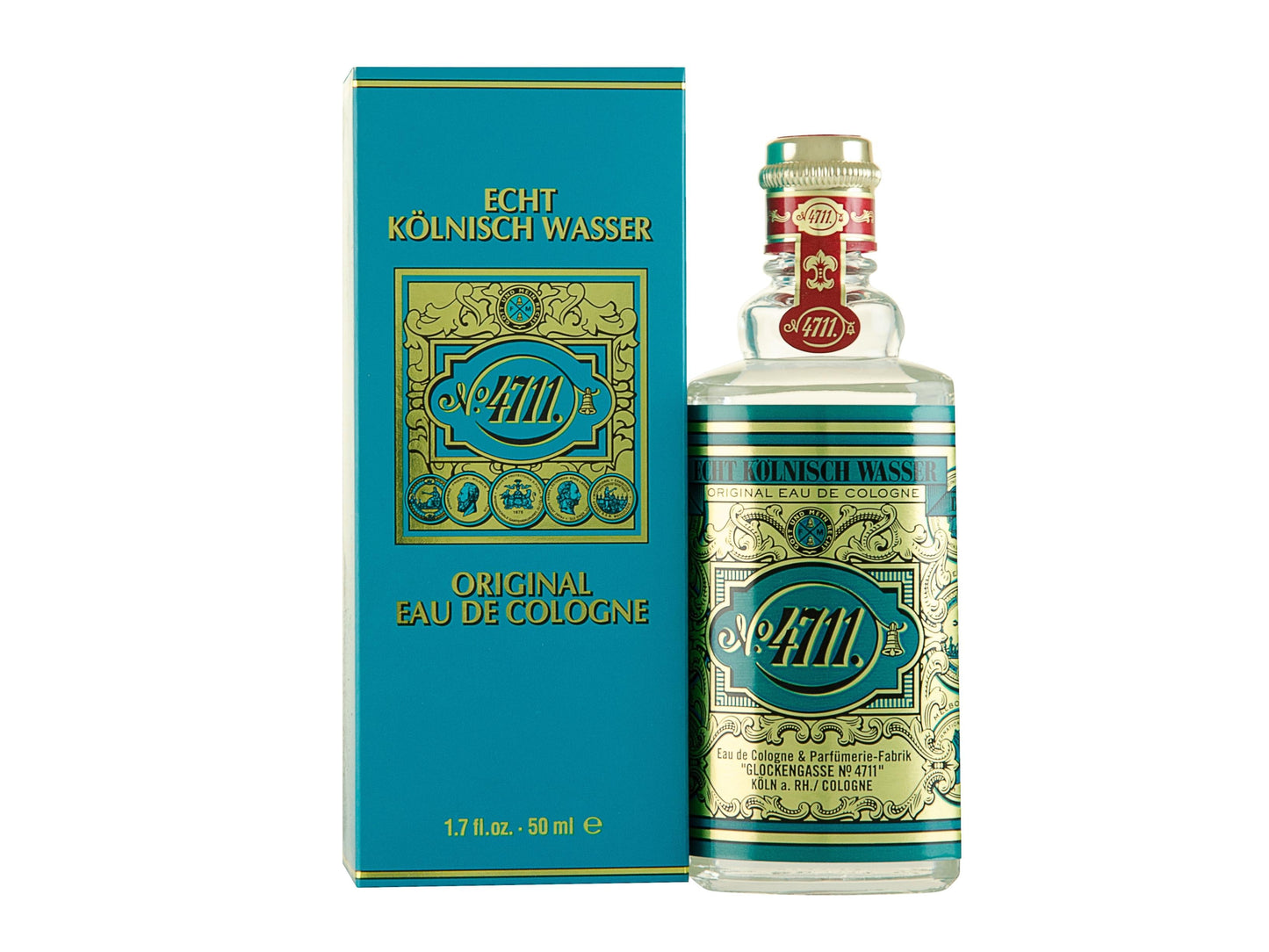 Mäurer & Wirtz 4711 Eau De Cologne 50ml Splash Unisex Fragrance