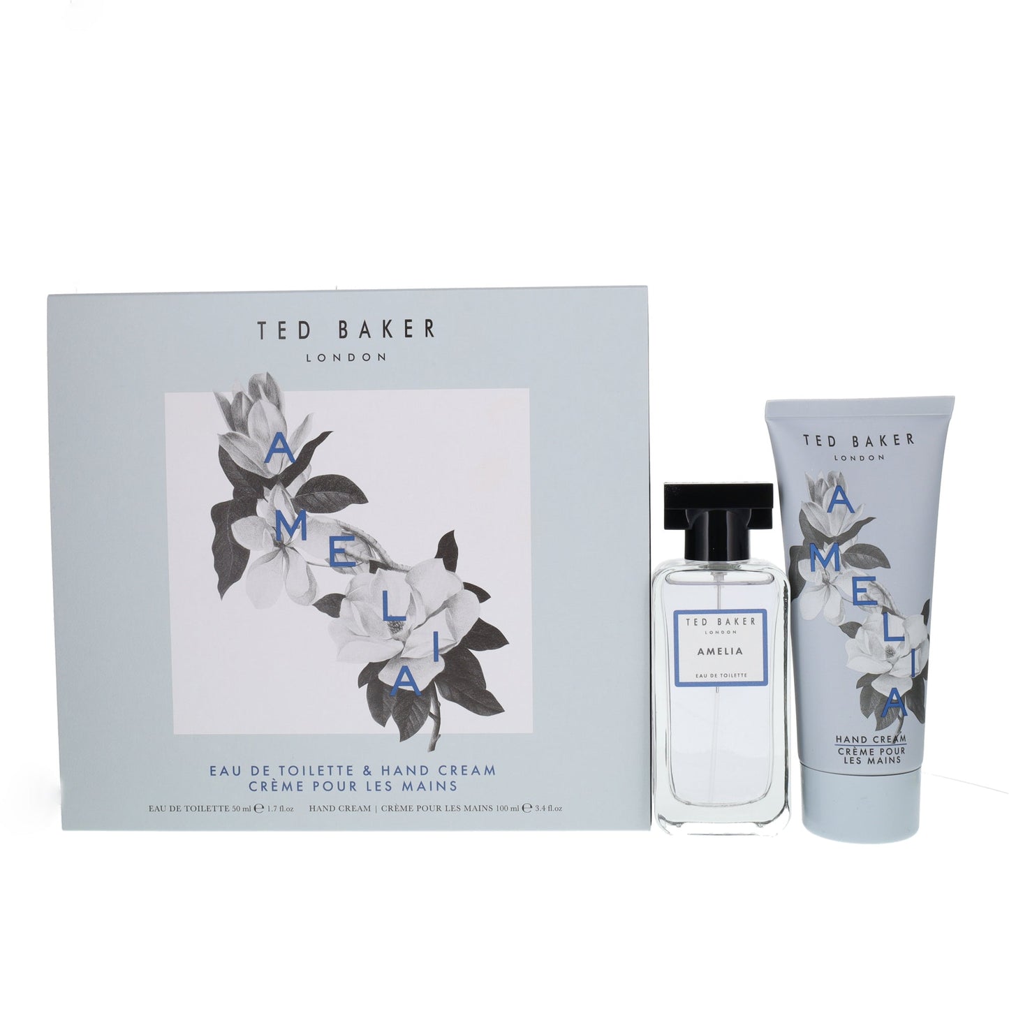 Ted Baker Amelia Gift Set 50ml EDT + 100ml Hand Cream Women's Fragrance