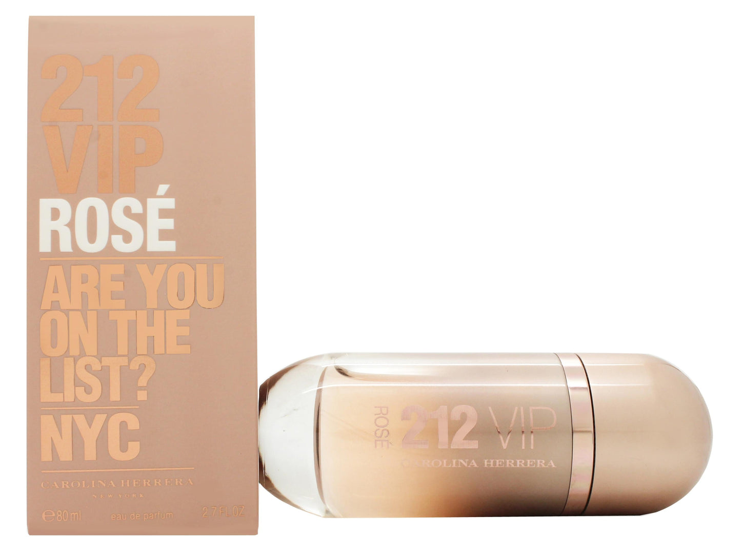 Carolina Herrera 212 VIP Rosé Eau de Parfum 80ml Spray Women's Fragrance