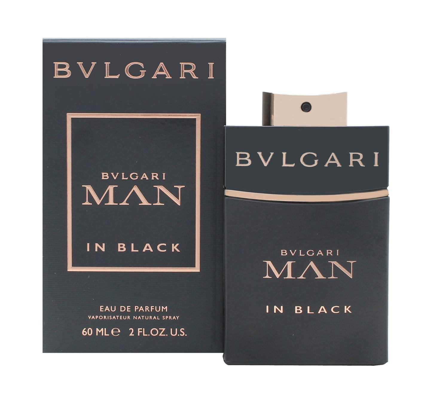 Bvlgari Man In Black Eau de Parfum 60ml Spray Men's Fragrance