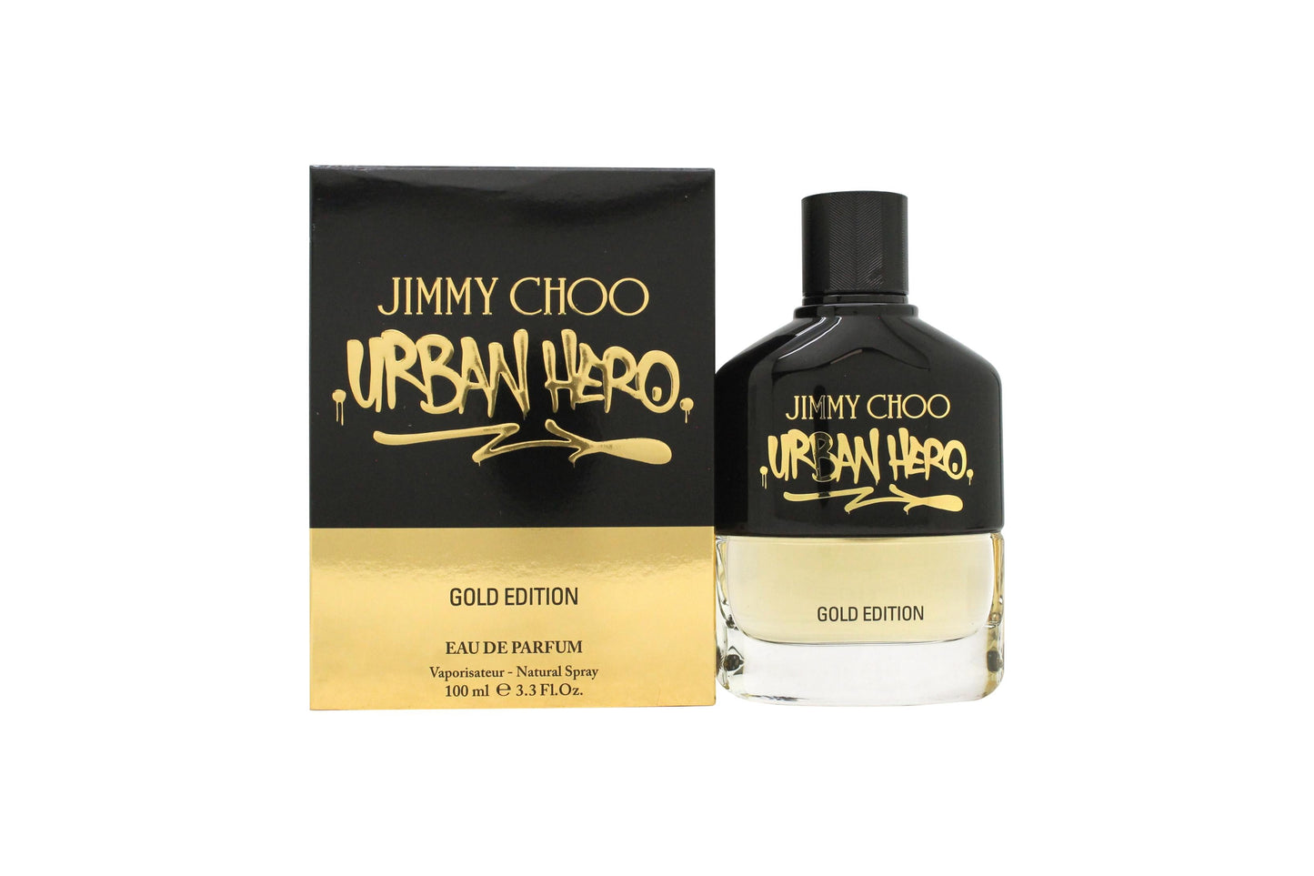 Jimmy Choo Urban Hero Gold Edition Eau de Parfum 100ml Spray Men's Fragrance