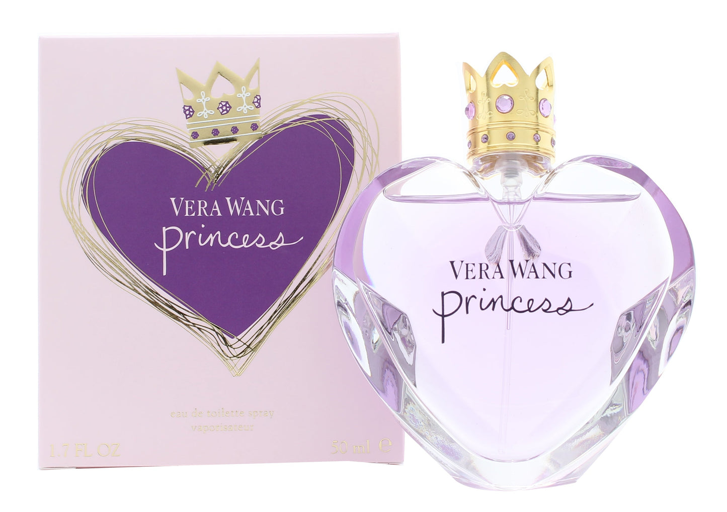 Vera Wang Princess Eau de Toilette 50ml Spray Women's Fragrance