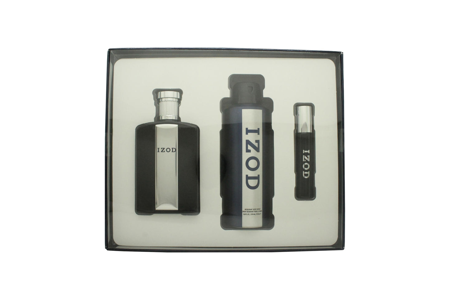 Izod Izod Gift Set 125ml EDT + 15ml EDT + 200ml Body Spray Men's Fragrance