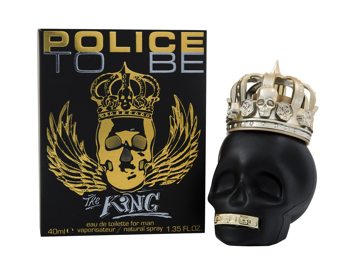 Police To Be The King Eau de Toilette 40ml Spray Men's Fragrance