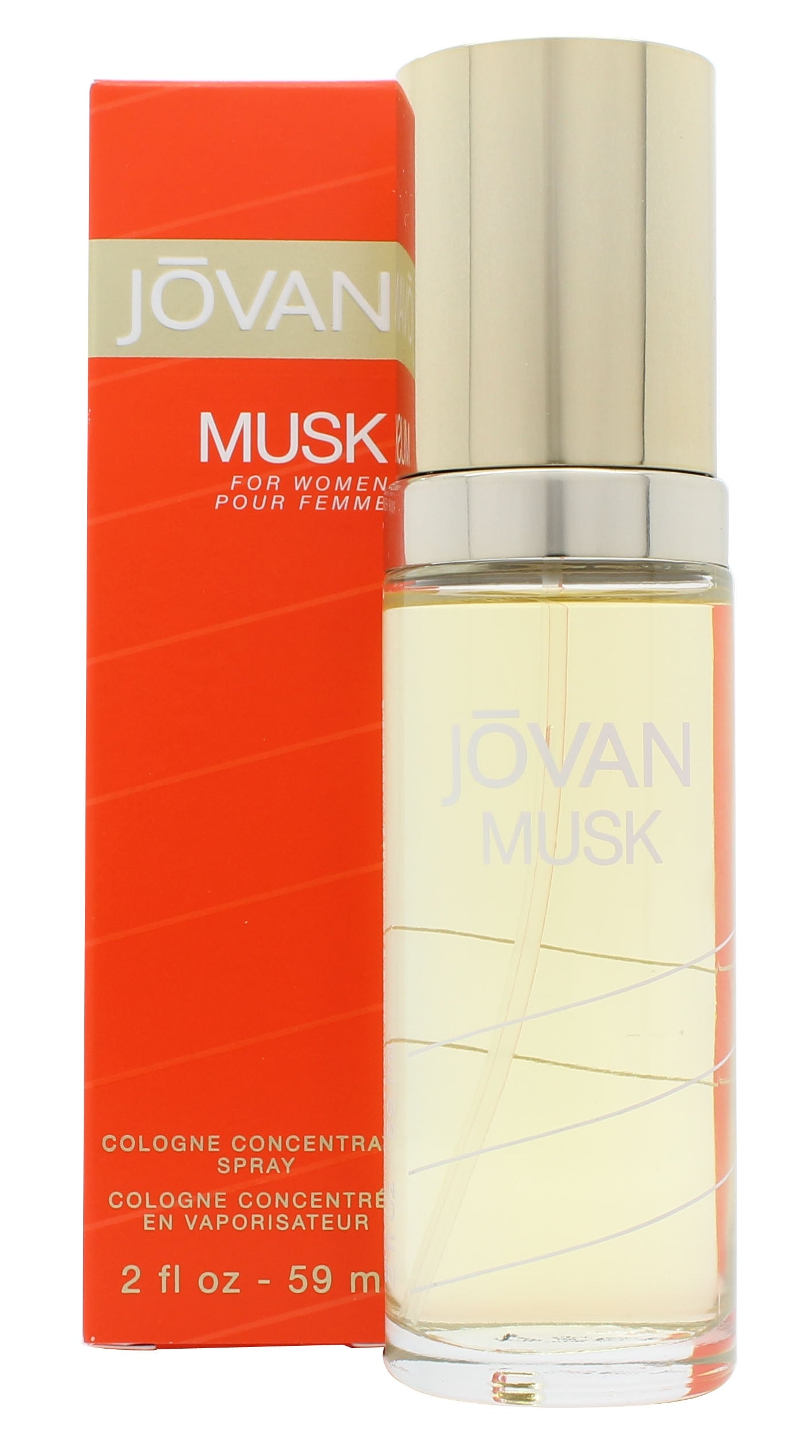 Jovan Musk for Woman Eau de Cologne 59ml Spray Women's Fragrance