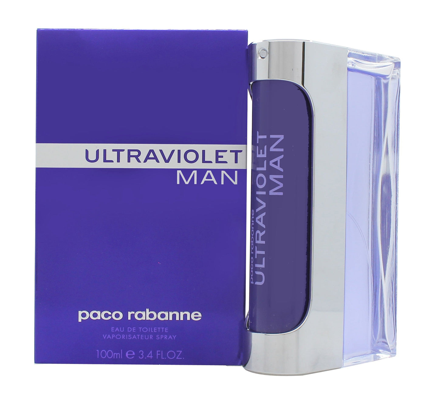 Paco Rabanne Ultraviolet Man Eau De Toilette 100ml Spray Men's Fragrance