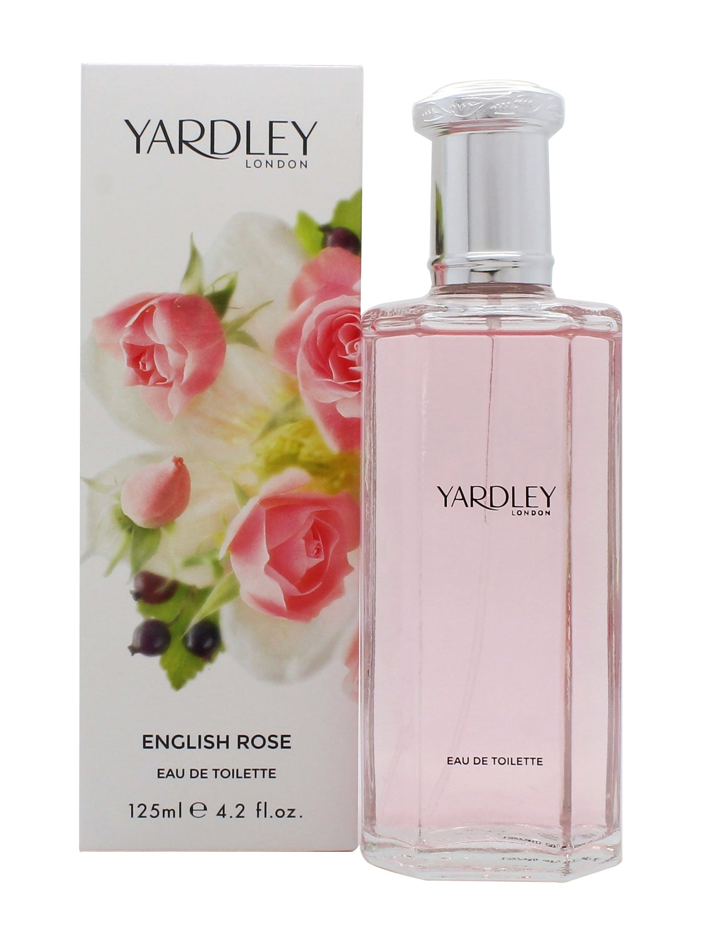 Yardley English Rose Eau de Toilette 125ml Spray Women's Fragrance