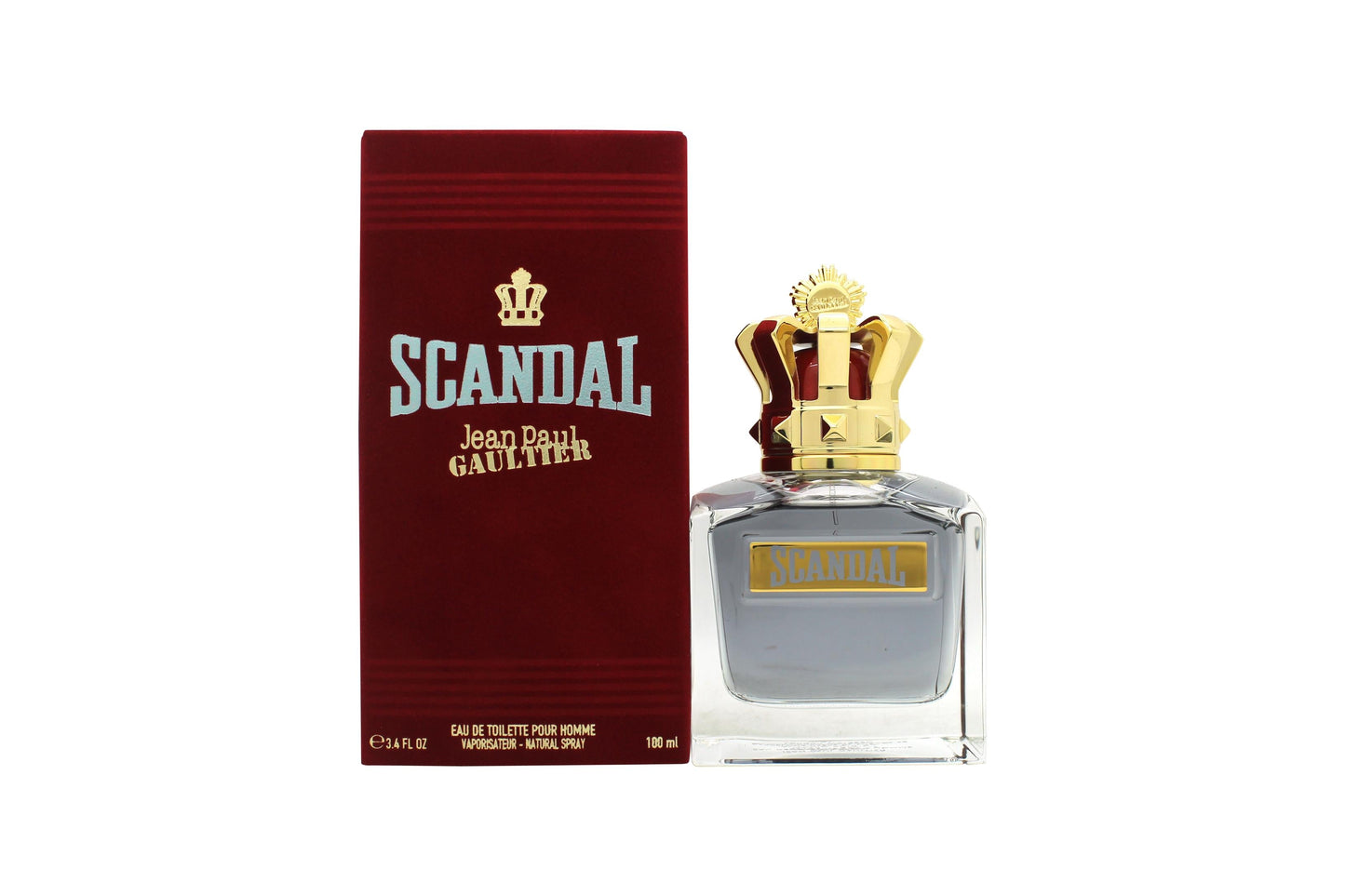 Jean Paul Gaultier Scandal Pour Homme Eau de Toilette 100ml Refillable Spray Men's Fragrance