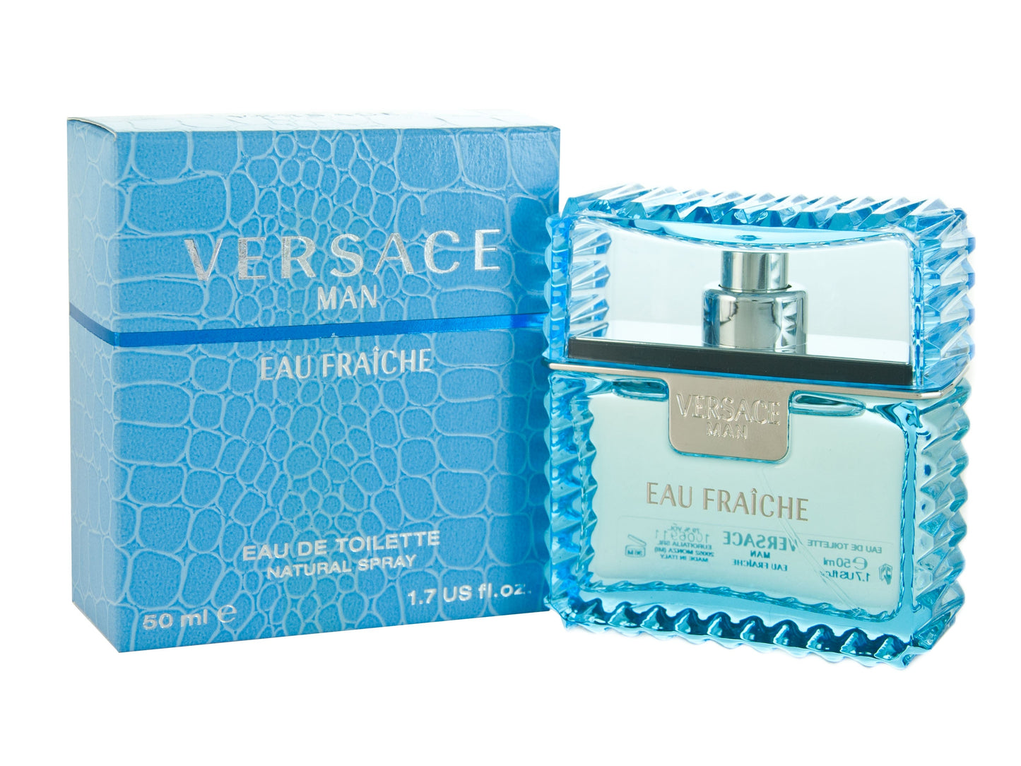 Versace Man Eau Fraiche Eau de Toilette 50ml Spray Men's Fragrance
