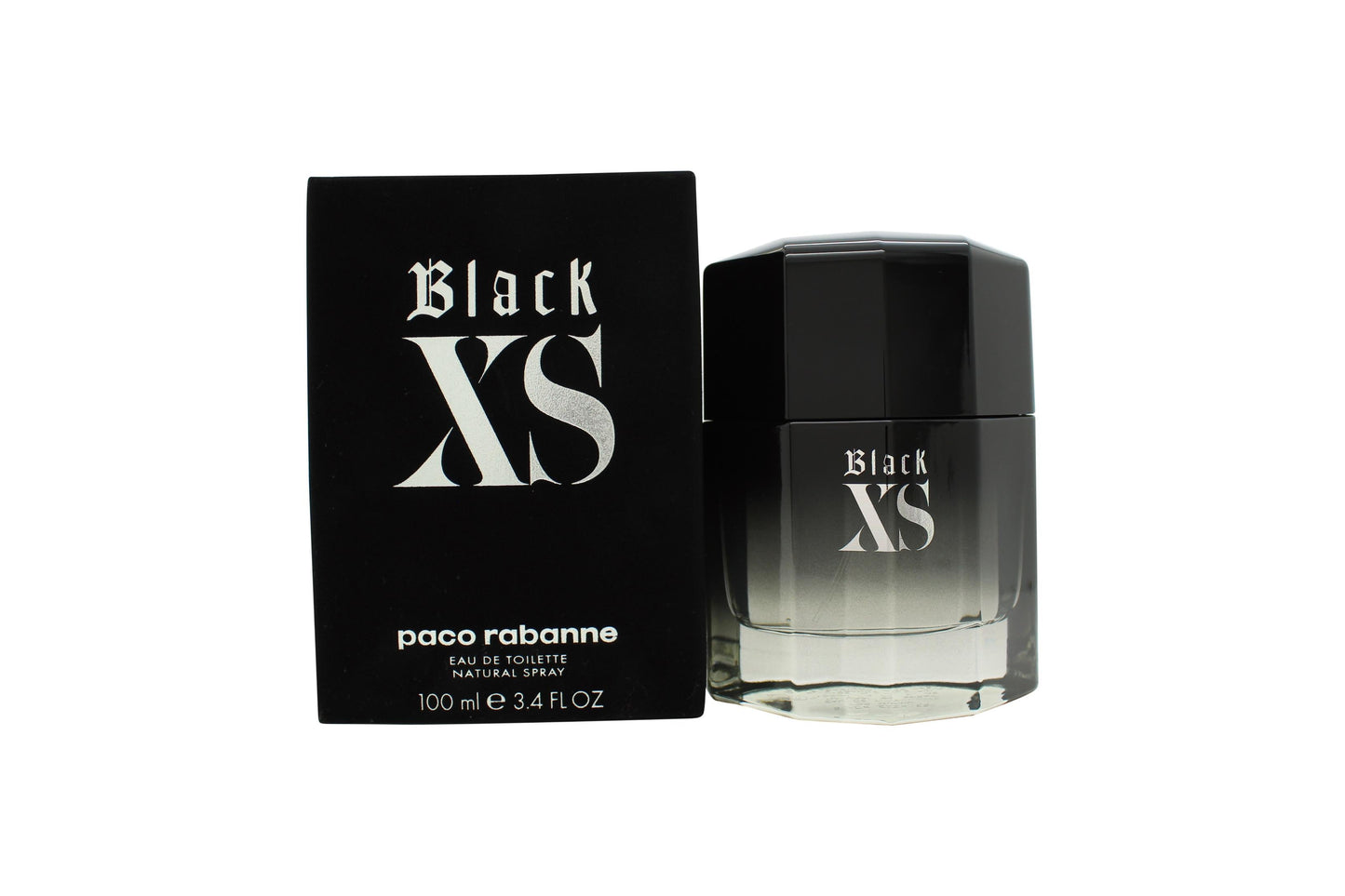 Paco Rabanne Black XS Eau de Toilette 100ml Spray Men's Fragrance