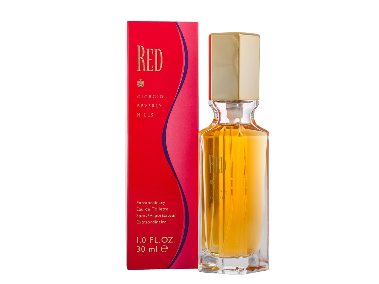 Giorgio Beverly Hills Red Eau de Toilette 30ml Spray Women's Fragrance