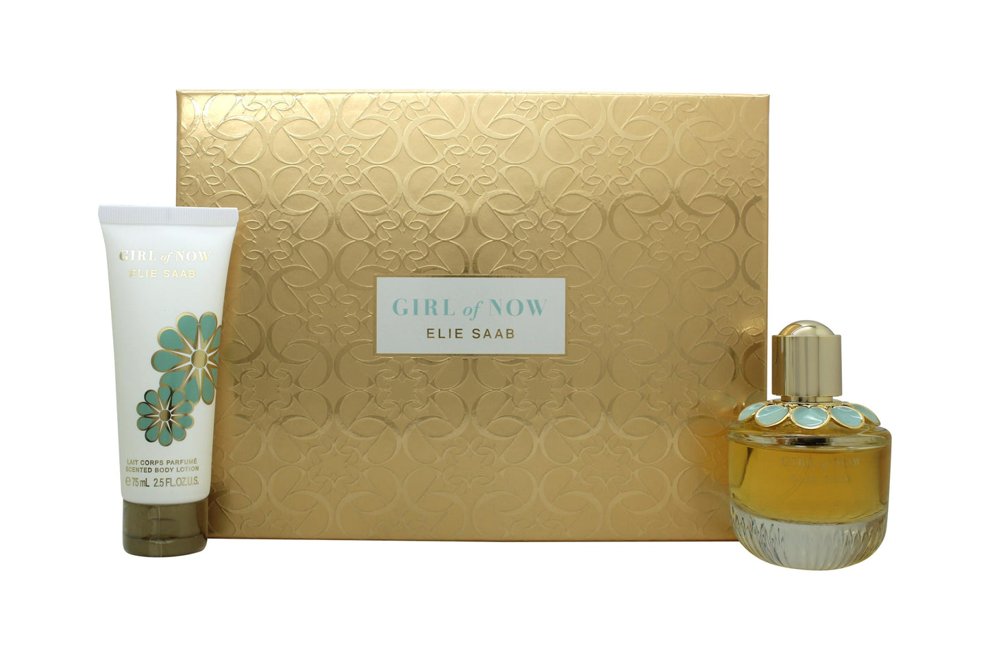 Elie Saab Girl of Now Gift Set 50ml EDP + 75ml Body Lotion Women's Fragrance