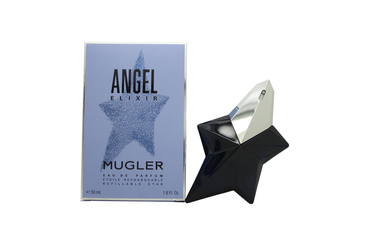 Mugler Angel Elixir Eau de Parfum 50ml Refillable Spray Women's Fragrance
