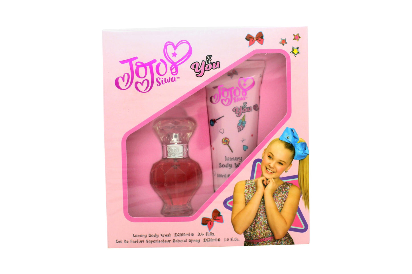 Jojo Siwa Be You Gift Set 30ml EDP + 100ml Luxury Body Wash Women's Fragrance