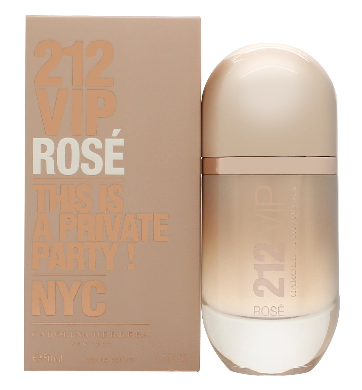 Carolina Herrera 212 VIP Rosé Eau de Parfum 50ml Spray Women's Fragrance