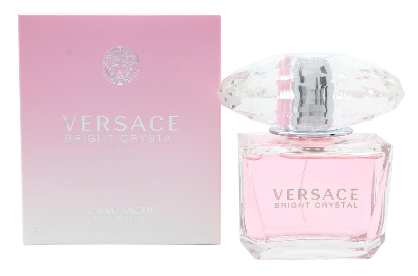 Versace Bright Crystal Eau de Toilette 90ml Spray Women's Fragrance