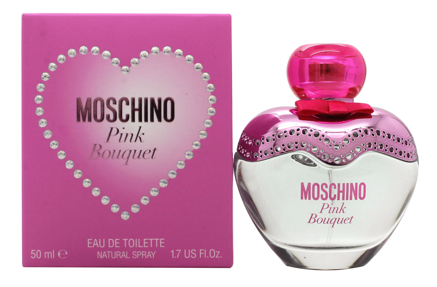 Moschino Pink Bouquet Eau de Toilette 50ml Spray Women's Fragrance