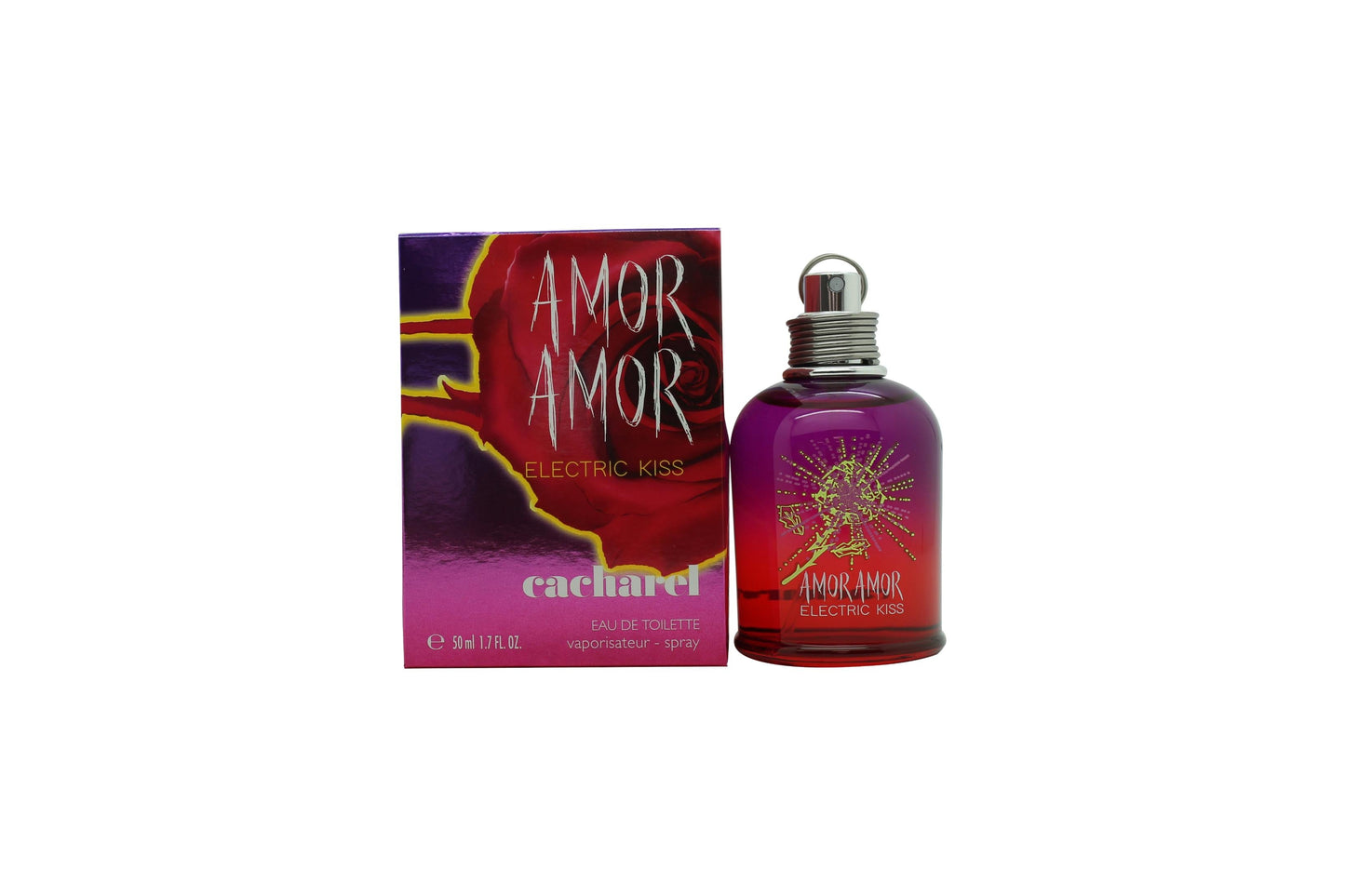 Cacharel Amor Amor Electric Kiss Eau De Toilette 50ml Spray Women's Fragrance