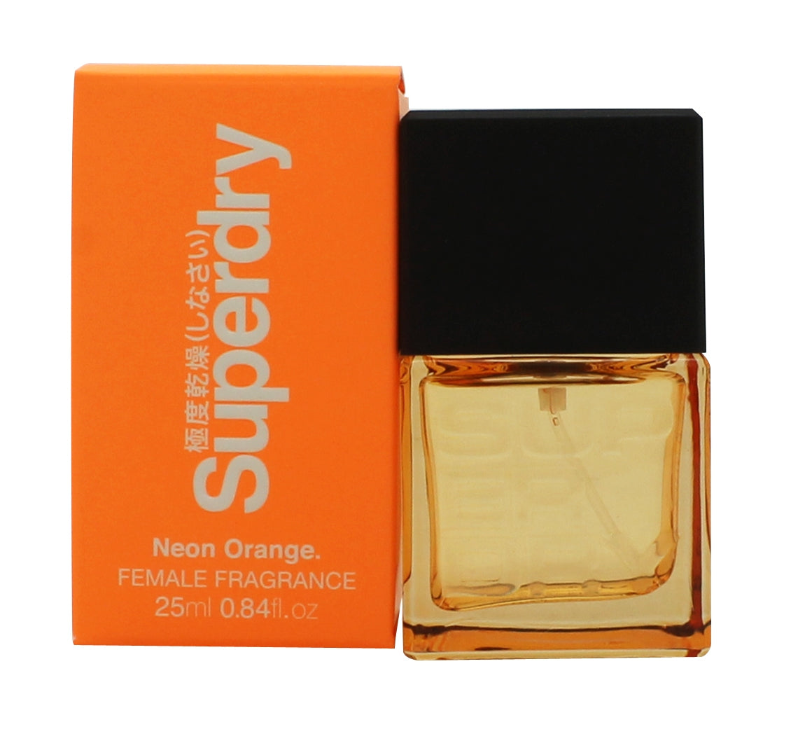 Superdry Neon Orange Eau de Cologne 25ml Spray Women's Fragrance