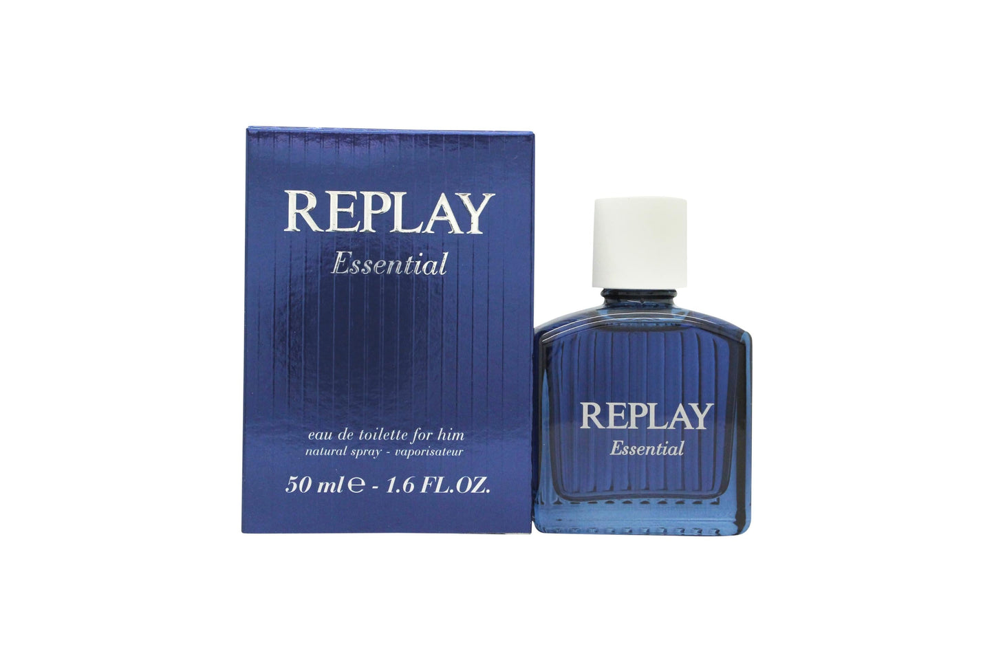 Replay Essential for Him Eau de Toilette 50ml Spray Men's Fragrance